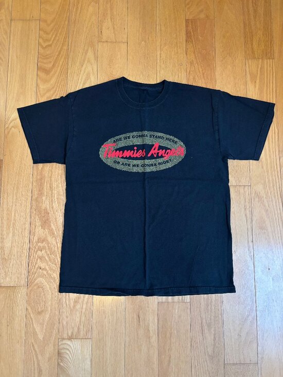 Vintage Timmies Angels T Shirt L - Picture 1 of 2